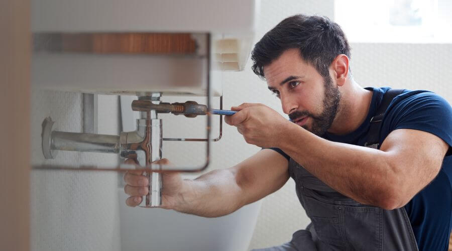 Tankless water heater installation in Delaware City, DE